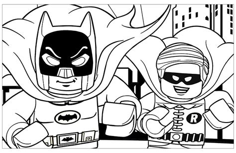 Coloriage Batman Lego Coloriage Info Te Pr Sente Une Collection De 40