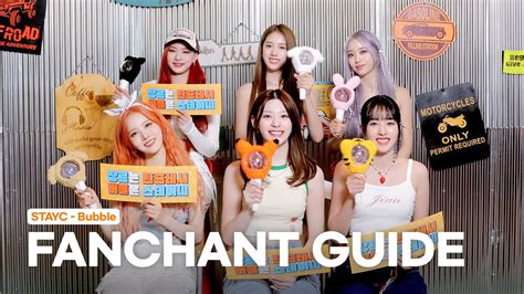 Stayc Bubble Fanchant Romanized Lyrics Kpop Chords Fanchant