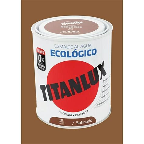 Titanlux Esmalte De Color Eco Ocre Ml Satinado Bauhaus