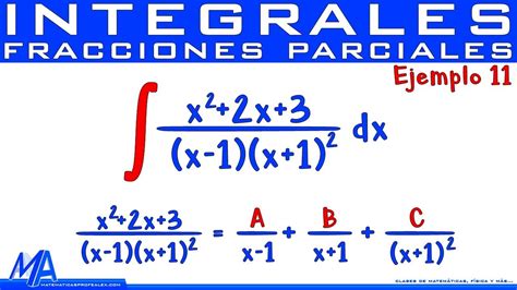 Integraci N Por Fracciones Parciales Ejemplo Factores Lineales