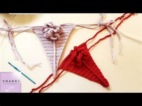 Crochet Rosette Thong Bikini Set Part 1 Crochet Rosette Microkini Bottom Artofit