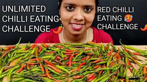 🥵🌶️ Unlimited Chilli Eating Challenge 🌶️🥵 Youtube