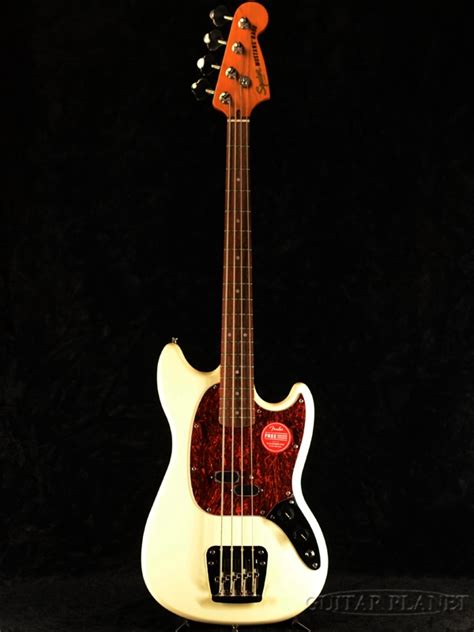 【楽天市場】squier Classic Vibe 60s Mustang Bass Olympic White Laurel 新品 オリンピックホワイト[fender スクワイヤー