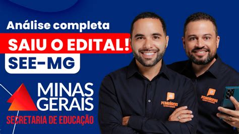 Saiu O Edital Concurso P Blico See Mg Mais Mil Vagas