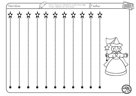 Fichas De EducaciÓn Preescolar Ejercicios De Grafomotricidad Líneas