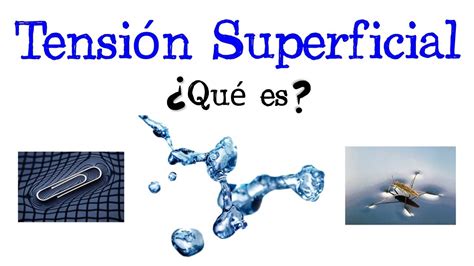 Agua De Tensión Superficial