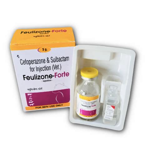 Cefoperazone Sulbactam Injection 3 Gm Pack Packaging Type Vial With