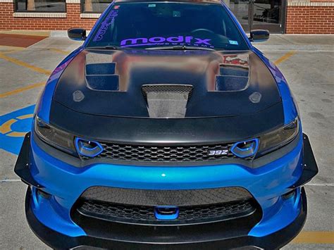 Dodge Charger Killer Bee Heat Extractor Vented Hood