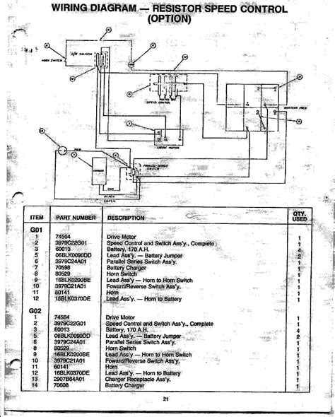 Wiring Diagram For 437 Westinghouse Golf Cart - Wiring Diagram Pictures