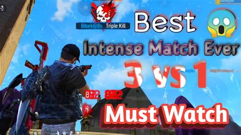 1vs3 Dangerous Custom Match Gareena Free Fire YouTube