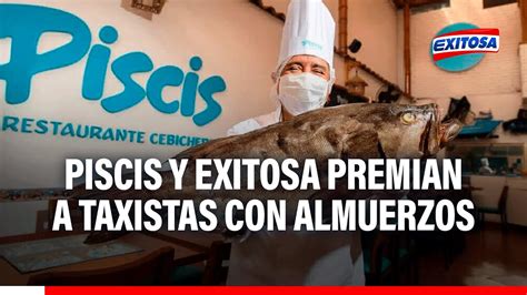 La Hora Del Bitute Exitosa Y Piscis Entregan 20 Ceviches A Los