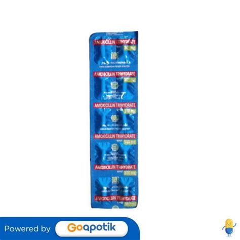 Jual Amoxicillin Hexpharm 500 Mg Strip 10 Kaplet Di Seller Apotek Setra