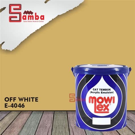 Jual Mowilex Emulsion Off White Tinting Cat Tembok Interior