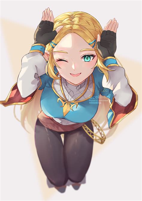 Princess Zelda The Legend Of Zelda And 1 More Drawn By Seri