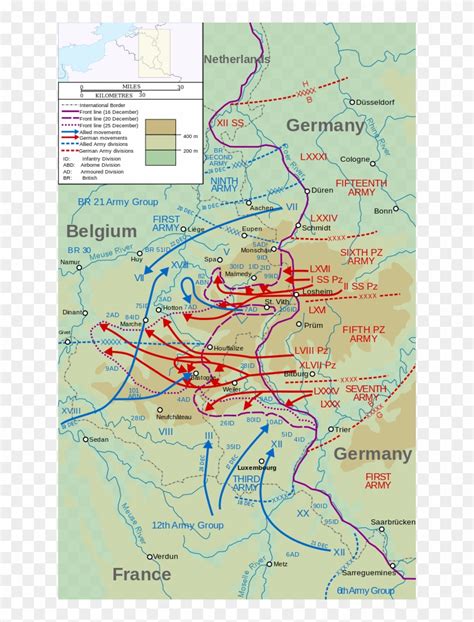 Wacht Am Rhein Map - Battle Of Imphal Maps, HD Png Download - 634x1024 ...