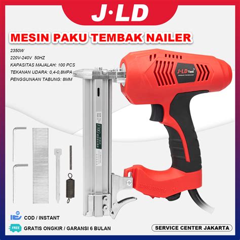 Jual Jld Air Nail Gun Mesin Paku Tembak Nailer Alat Paku Tembak Lurus