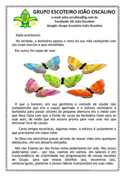 A Lição Da Borboleta