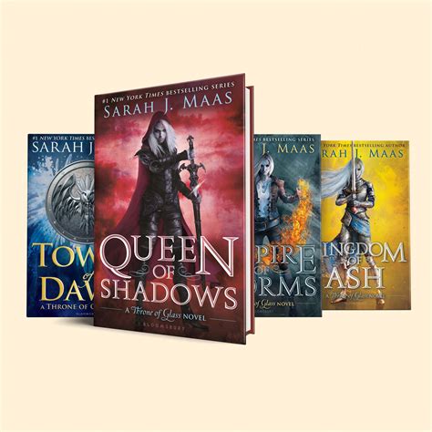 Throne of Glass Book set 2 : Queen of Shadows, Book 5, 6 and 7