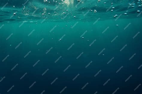 Premium Ai Image Underwater Effect Photo Overlays Ocean Depth Sea