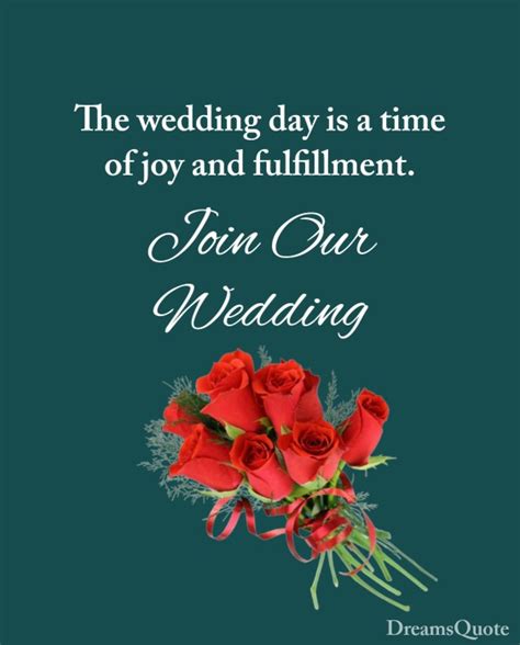 Wedding Announcement Wording And Messages Dreams Quote