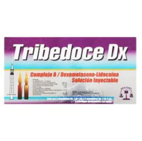 TRIBEDOCE DX Sol Iny C 6 AMPTAS 1 2 100 100 5 4 30 MG 3 ML Y 3