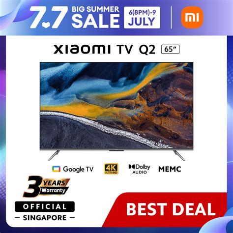 Official Warranty Xiaomi Tv Q Inch K Qled Hz Memc