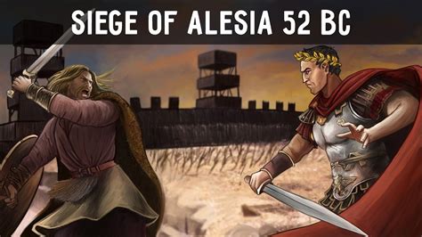 Siege Of Alesia Bc Gaius Julius Caesar Vs Gauls Youtube