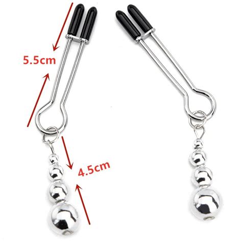 Nipple Genital Adjustable Clamps Sex Toy Bdsm Fetish S M Bondage Set