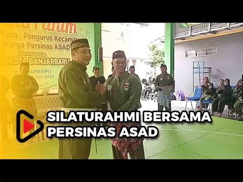 Silaturahmi Bersama Persinas Asad Aditya Mufti Ariffin Diangkat