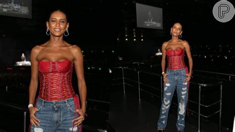 Foto Look Ousado De Taís Araújo Chamou Atenção No Evento Purepeople