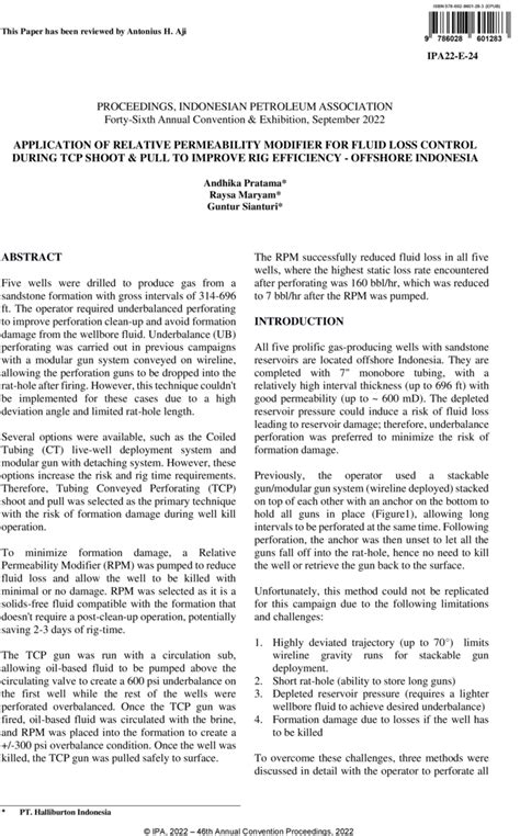 Aapg Datapages Archives Application Of Relative Permeability Modifier