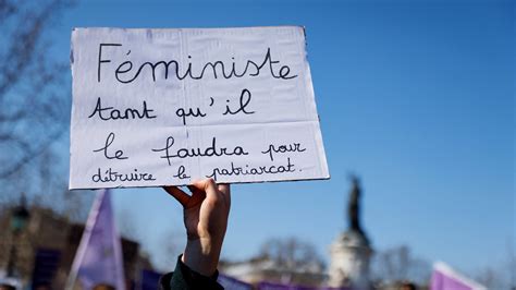 Journée internationale des droits des femmes les Françaises appelées à