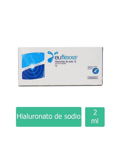 Euflexxa TA 1 Jeringa Prellenada Con 2 ML Farmalisto Mx