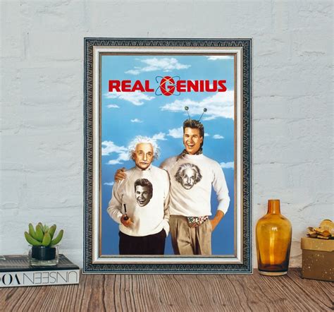 Real Genius Movie Poster, Real Genius 1985 Classic Movie Poster ...