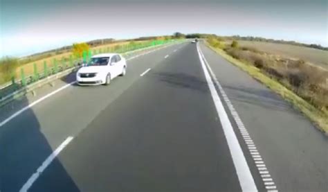 Un șofer a mers kilometri întregi pe contrasens pe Autostrada Soarelui