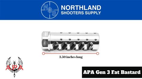 APA Fat Bastard Muzzle Brakes Northland Shooters Supply