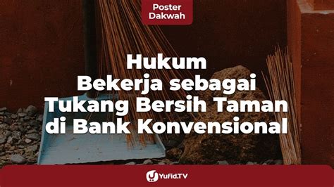 Hukum Bekerja Di Bank Konvensional Homecare24