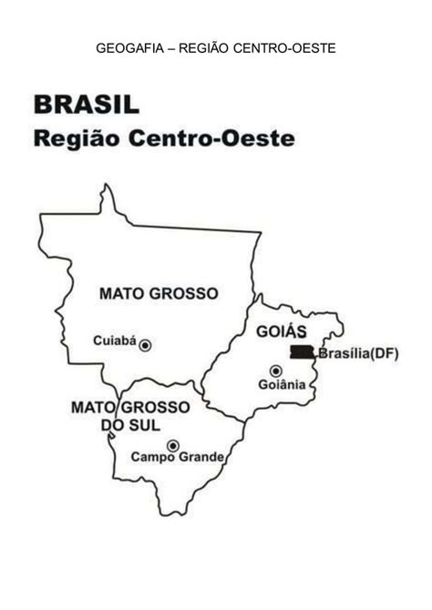 Regiões sudeste centro oeste PDF