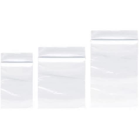 Plymor 2 X 3 100 3 X 3 100 3 X 4 100 4 Mil Variety Pack Zipper Plastic Bags 2x3 3x3