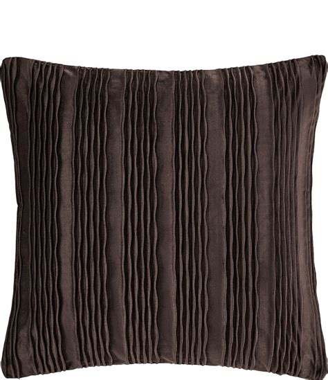 J Queen New York Townsend Wave Textured Square Decorative Pillow Cover