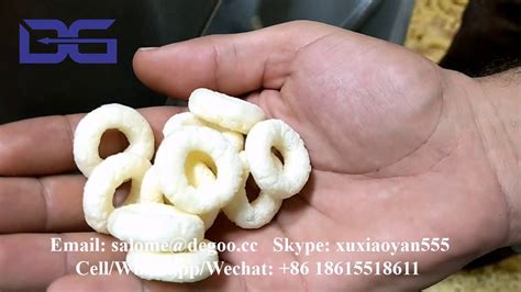 China Puffed Extruded Corn Snack Food Making Machine Puffed And