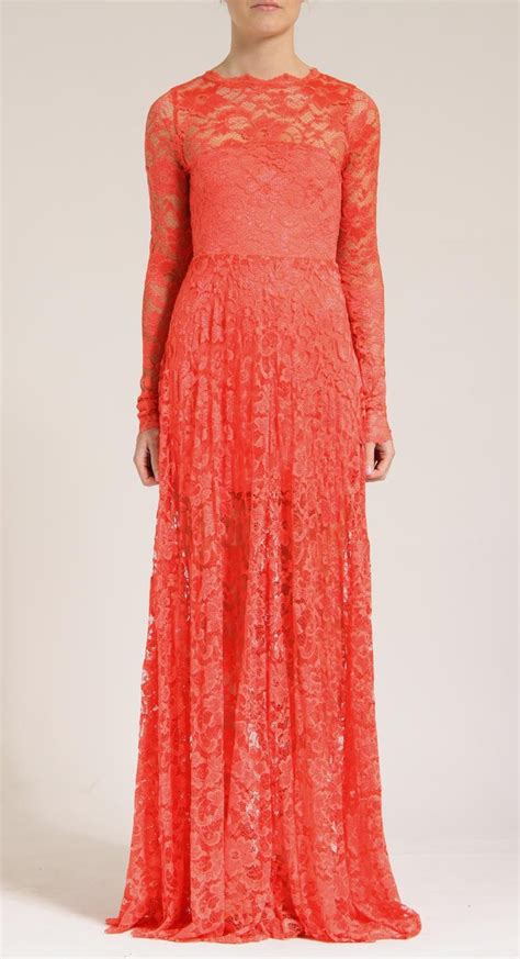 Pin By Sarah Camerota On Things I Like Coral Lace Dresses Coral