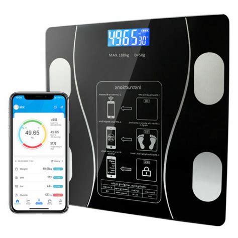 Usb Bluetooth Scales Floor Body Weight Bathroom Scale Smart Lcd Display