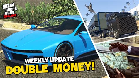 Gta Online Double Money Rp Event Week Discount New Podium Car