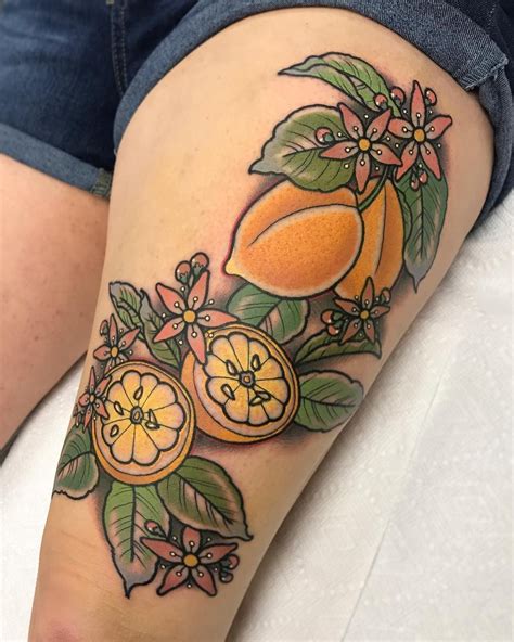 Katie Mcgowan Katietattoos Had Lotsa Fun Tattooing These Lemons On