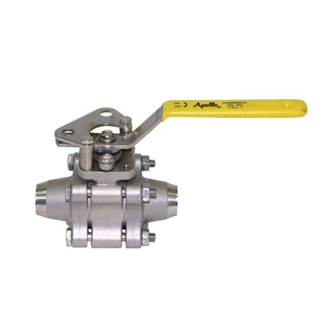 Apollo Conbraco A A Three Piece Ball Valve With Enclosed