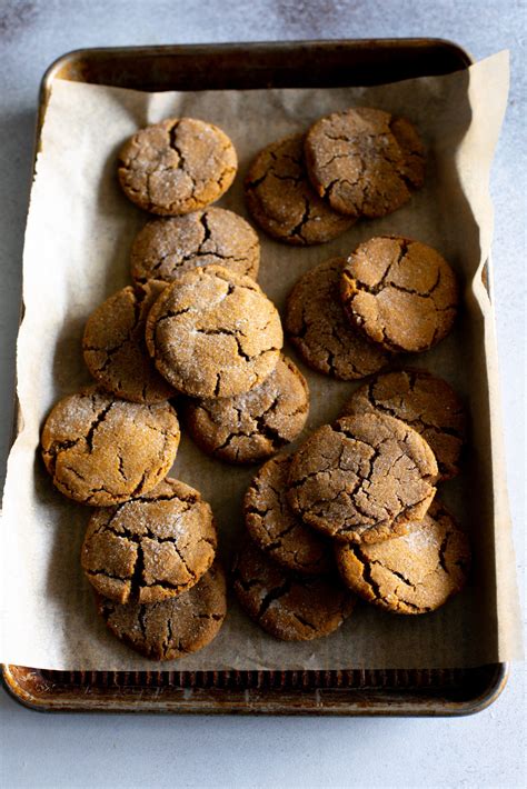 Blackstrap Molasses Cookies