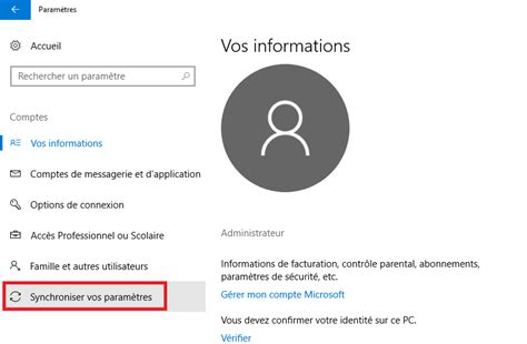 Comment Configurer La Synchronisation De Vos Param Tres Dans Windows