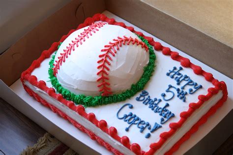 A Perfect Bite: Cooper's 5th Birthday (Baseball Cake)