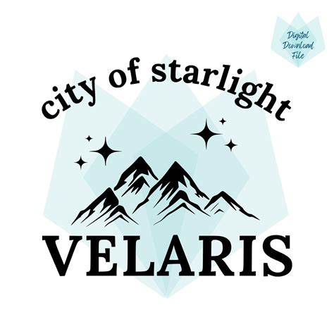 Acotar Velaris Svg And Png Files Etsy